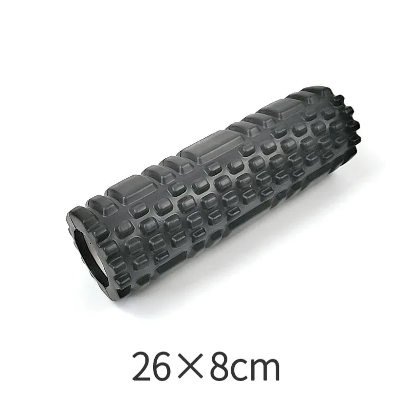Foam Massage Roller - Hollow Yoga Column for Muscle Relief, Physiotherapy & Sports Rehab
