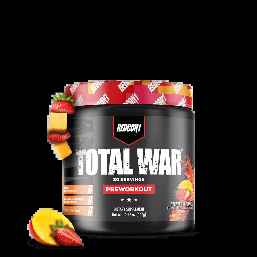Ignite Your Workout with TOTAL WAR Preworkout Energy Booster!
