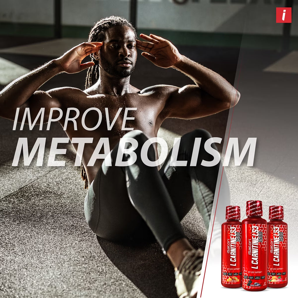 L-Carnitine LS3 Liquid Metabolic Enhancer & Energy Booster - Keto Friendly, Stimulant Free, Delicious Mixed Berry Flavor - 1500mg (32 Servings)