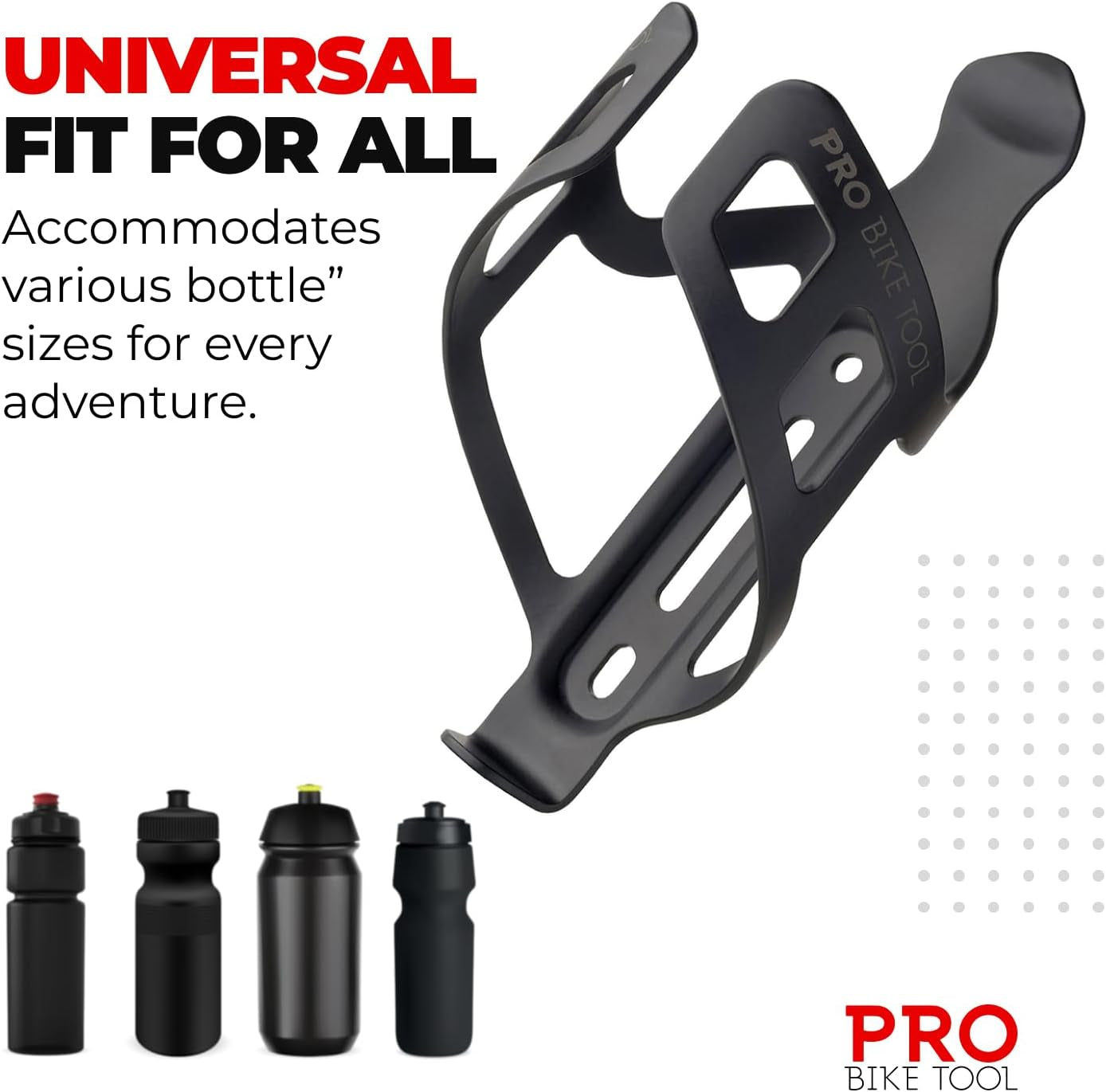 Lightweight and Durable Bike Water Bottle Holder for Road and Mountain Biking