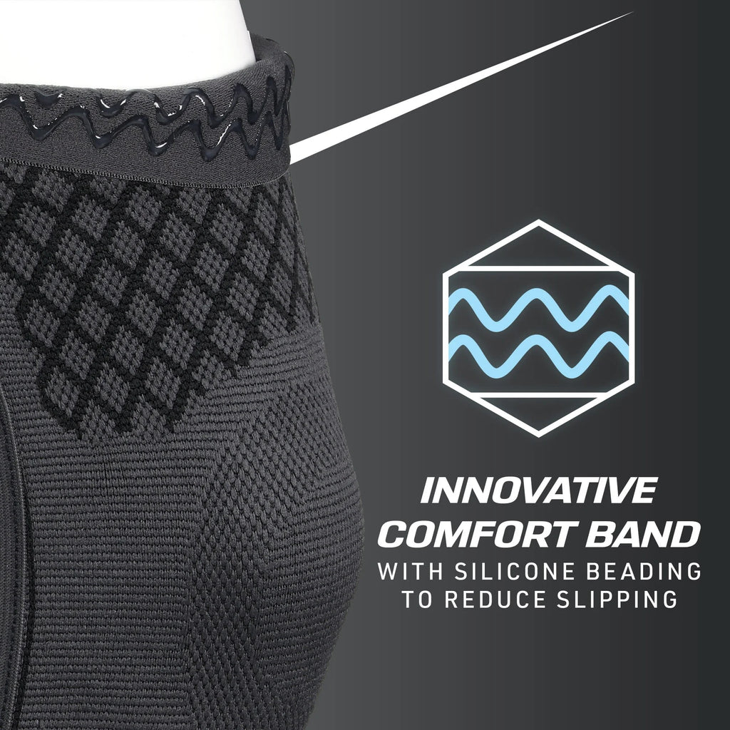 Ultimate Flex Comfort Compression Knee Sleeve with Stabilizers - Large/X-Large for Superior Support and Pain Relief