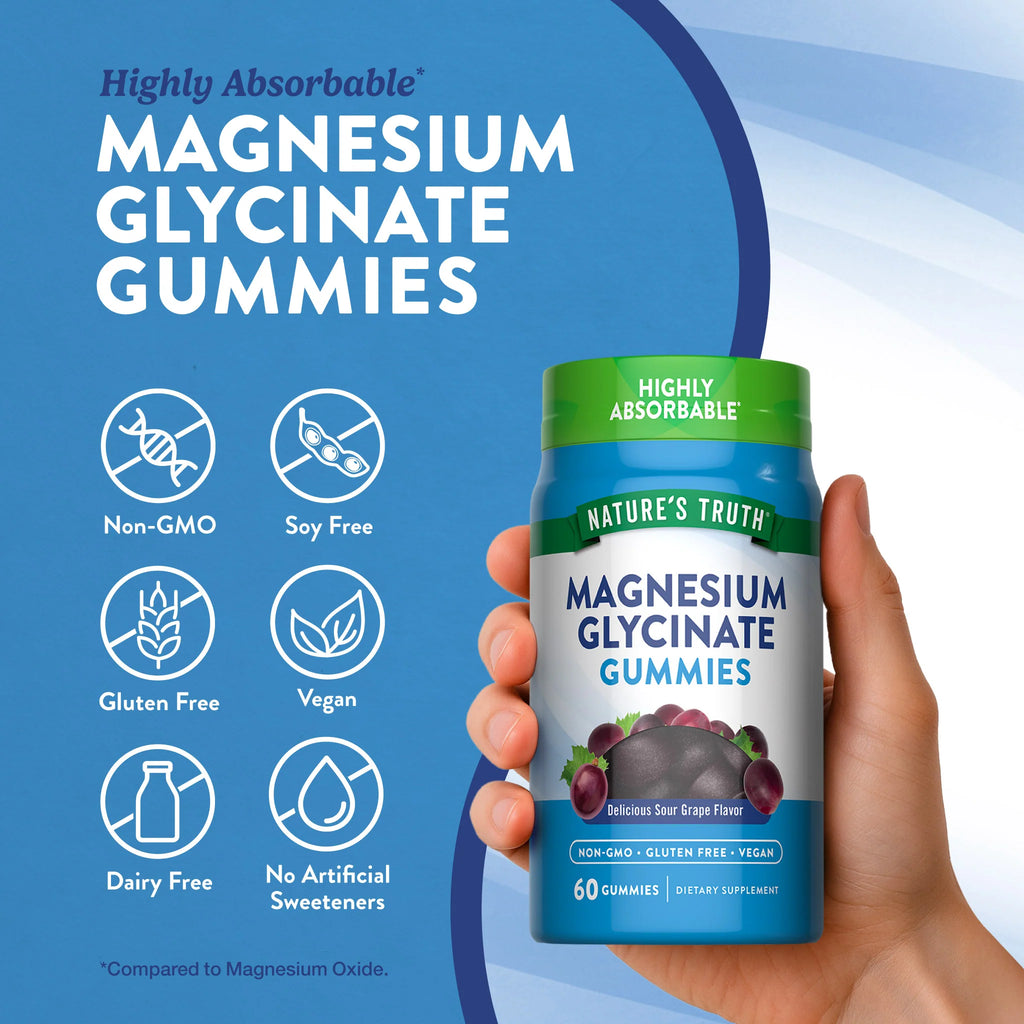 Premium Magnesium Glycinate for Enhanced Relaxation and Sleep Support
