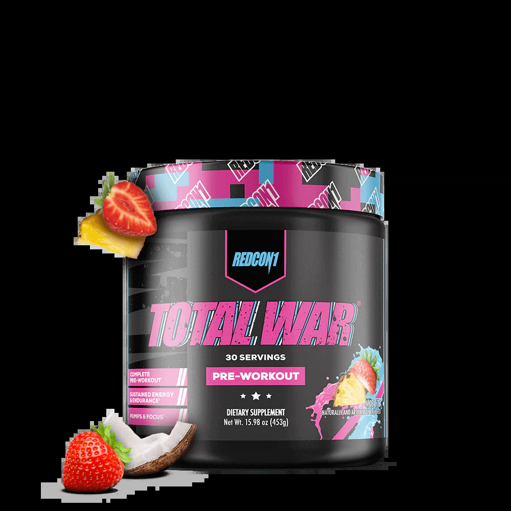 Ignite Your Workout with TOTAL WAR Preworkout Energy Booster!