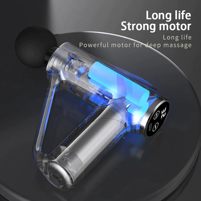SITUOFUN 32-Level Deep Tissue Massage Gun - Ultimate Pain Relief & Relaxation for Neck, Back, and Body
