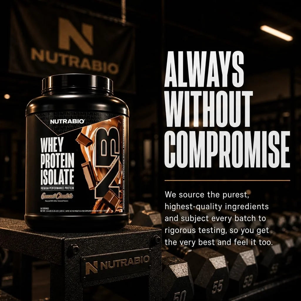 Premium Whey Protein Isolate - 25G Protein per Scoop, Complete Amino Acid Profile, Soy & Gluten Free, Non-GMO Gourmet Chocolate, 5 Lbs - No Fillers!