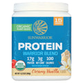 Organic Vanilla Protein Powder - Vegan Superfood, Plant-Based Protein, 13.75oz