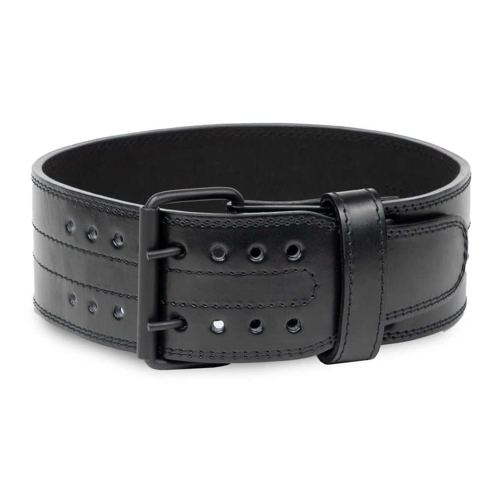 Weightlifting Belt 6MM Genuine Leather - Double Prong Power Belt Heavy Duty 4...