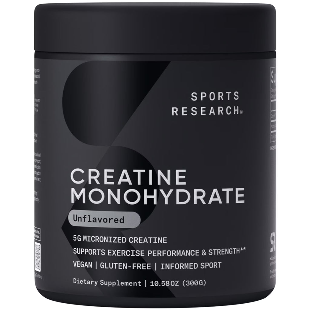 Premium Micronized Creatine Monohydrate - 5G Per Serving, 60 Servings for Ultimate Performance and Muscle Growth - 10.58 Oz