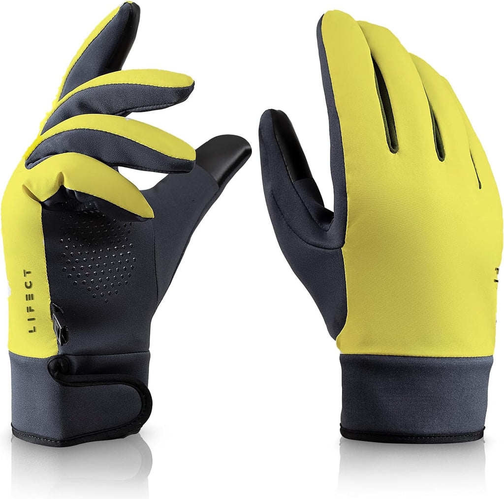 Premium Freedom Workout Gloves - Vibrant Yellow Fingerless Weight Lifting Gloves for Powerlifting & Gym (Unisex, X-Small)