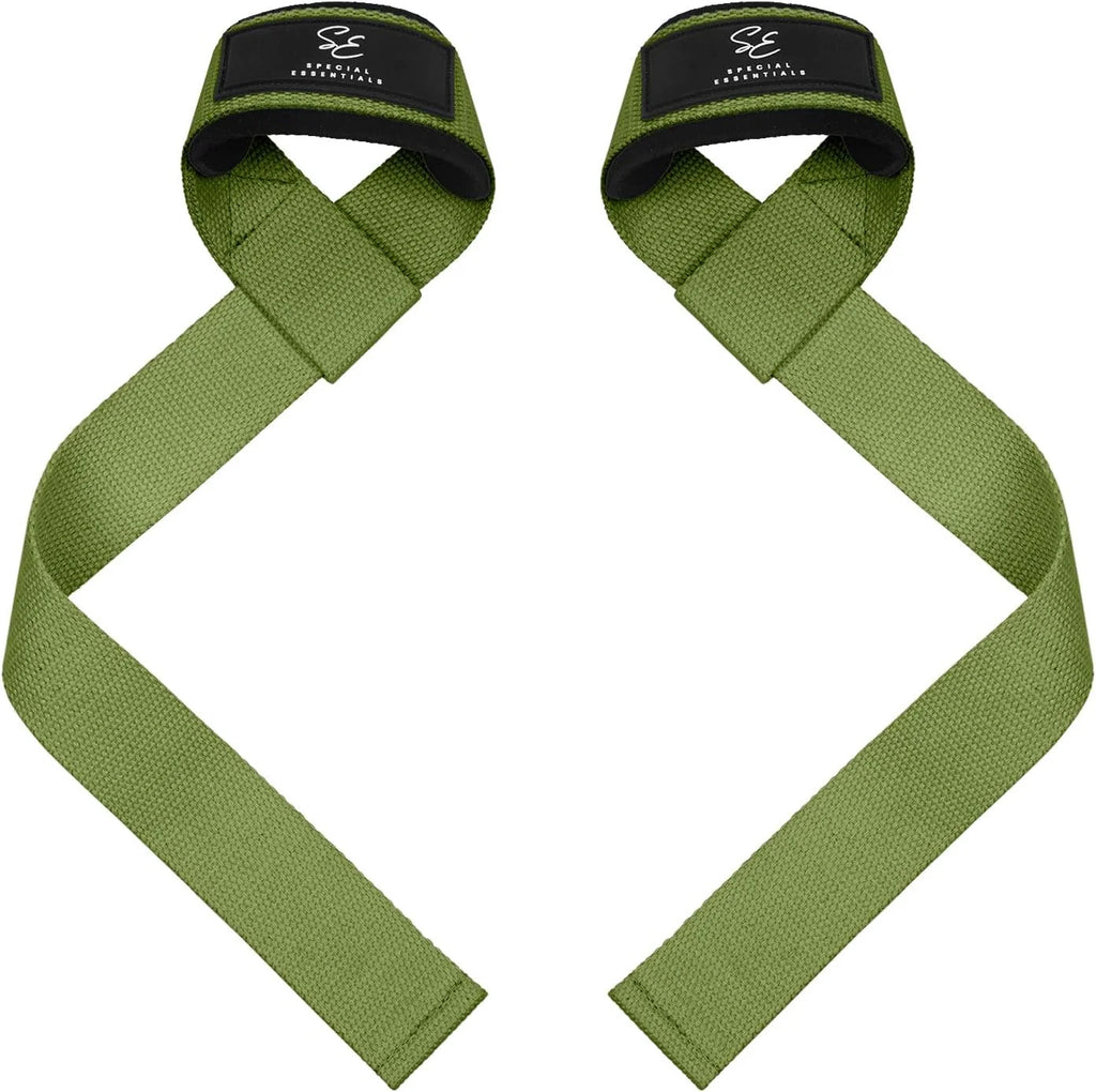 Weightlifting Wrist Straps – 2-Pack Adjustable Padded Neoprene Lifting Straps for Gym, for Men & Women