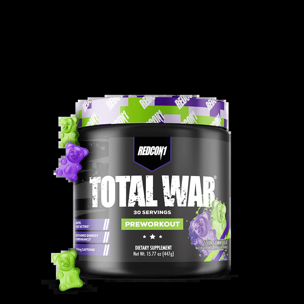 Ignite Your Workout with TOTAL WAR Preworkout Energy Booster!