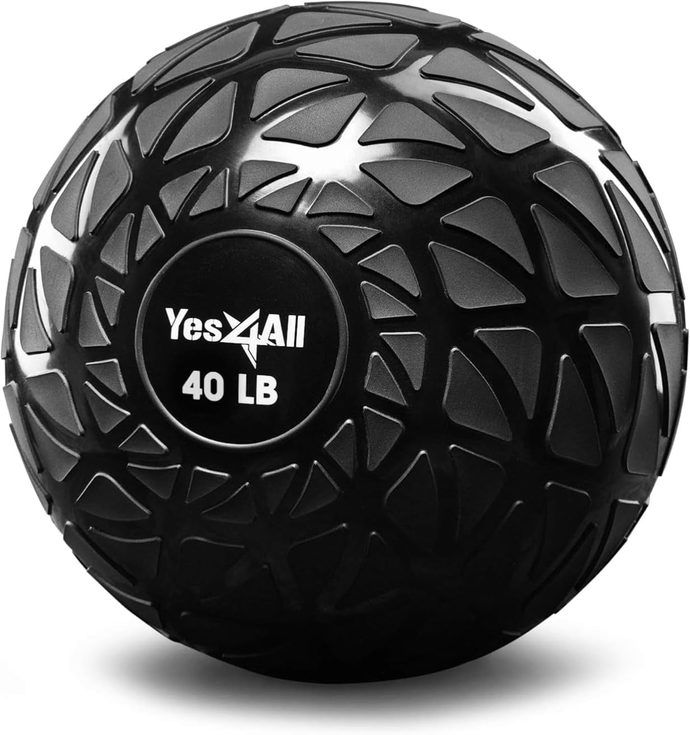 Slam Balls, 10-40Lb Weighted Ball Weight, Durable PVC Sand Filled Workout Dynamic Slam Ball for Core Strengthen