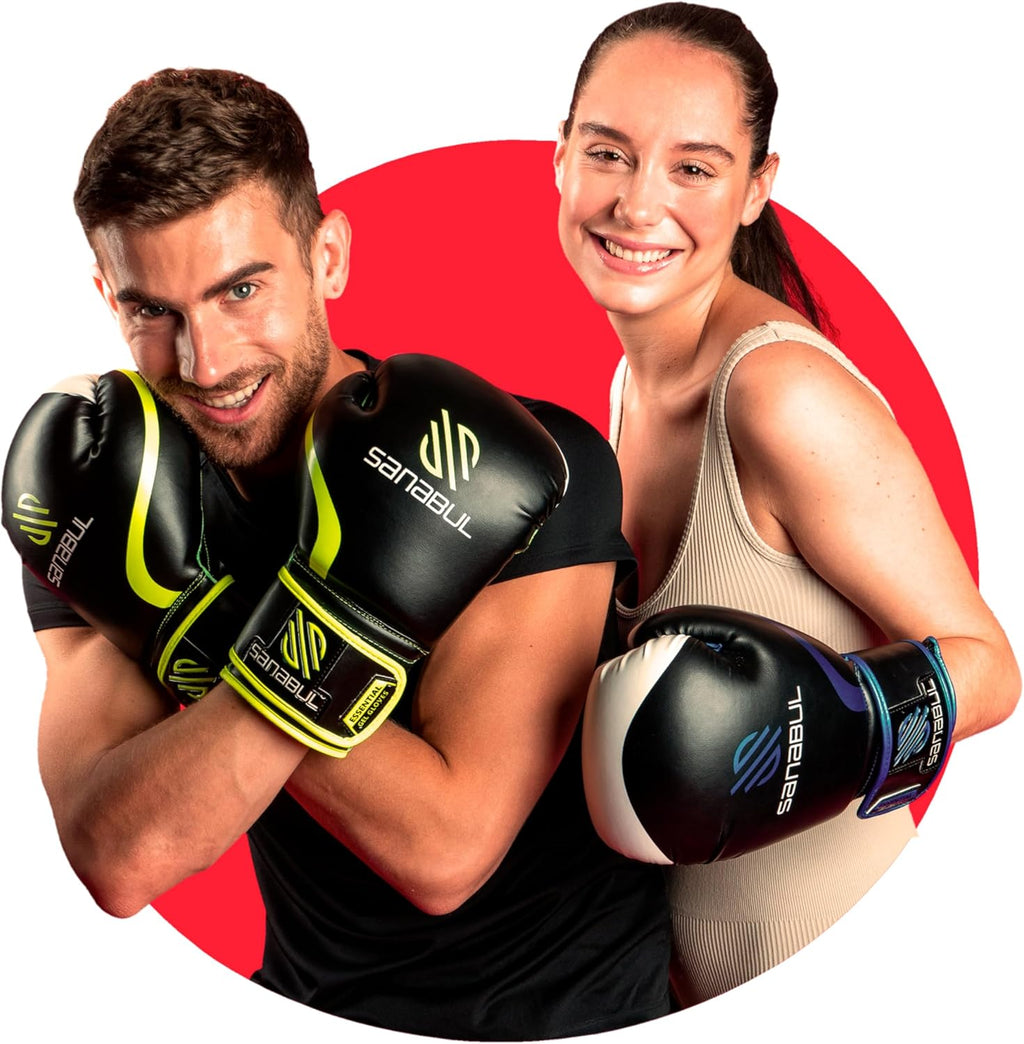Ultimate Essential Gel Boxing Gloves for Men & Women - Perfect for Kickboxing, MMA, Muay Thai, and Heavy Bag Training