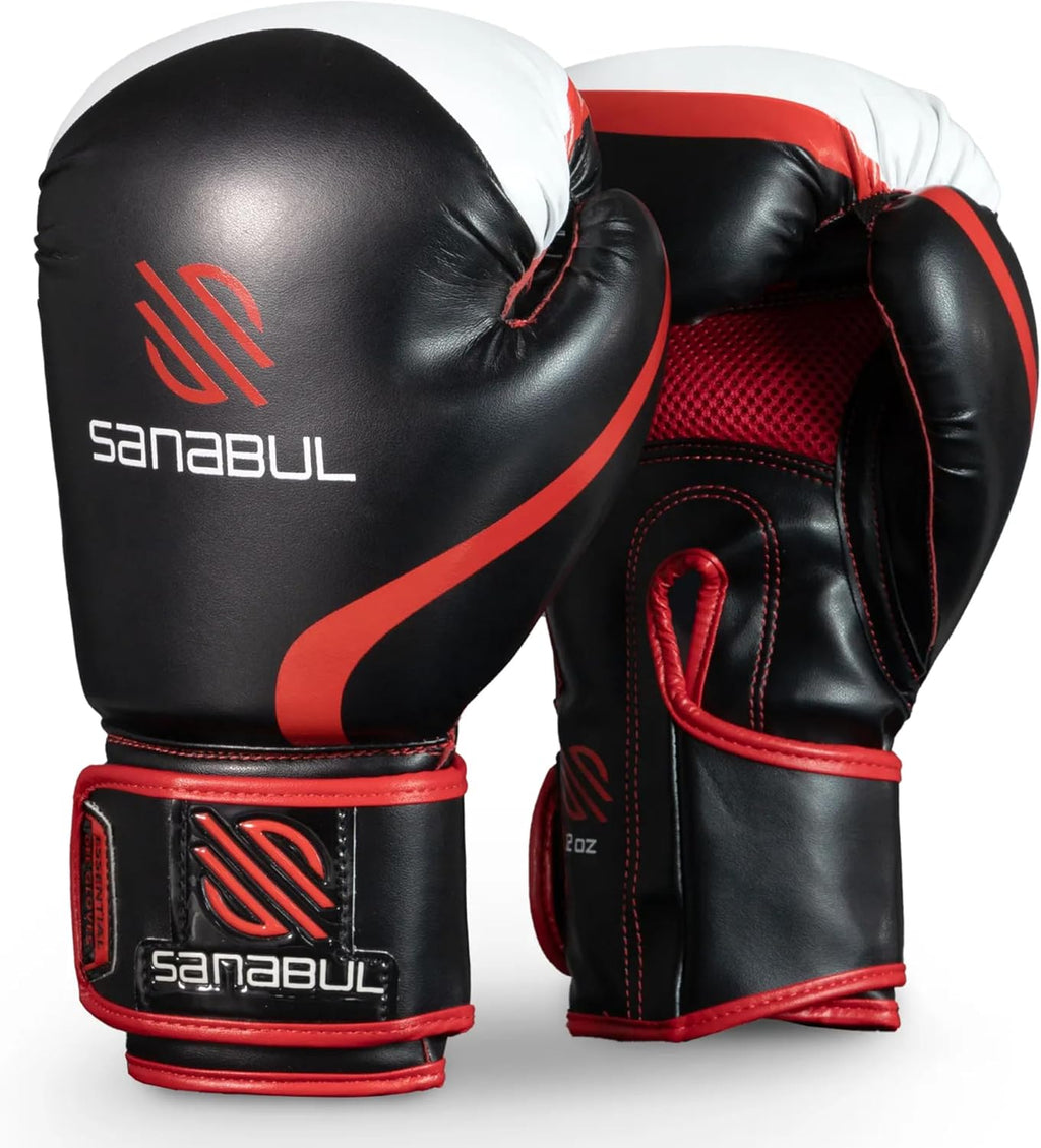 Ultimate Essential Gel Boxing Gloves for Men & Women - Perfect for Kickboxing, MMA, Muay Thai, and Heavy Bag Training