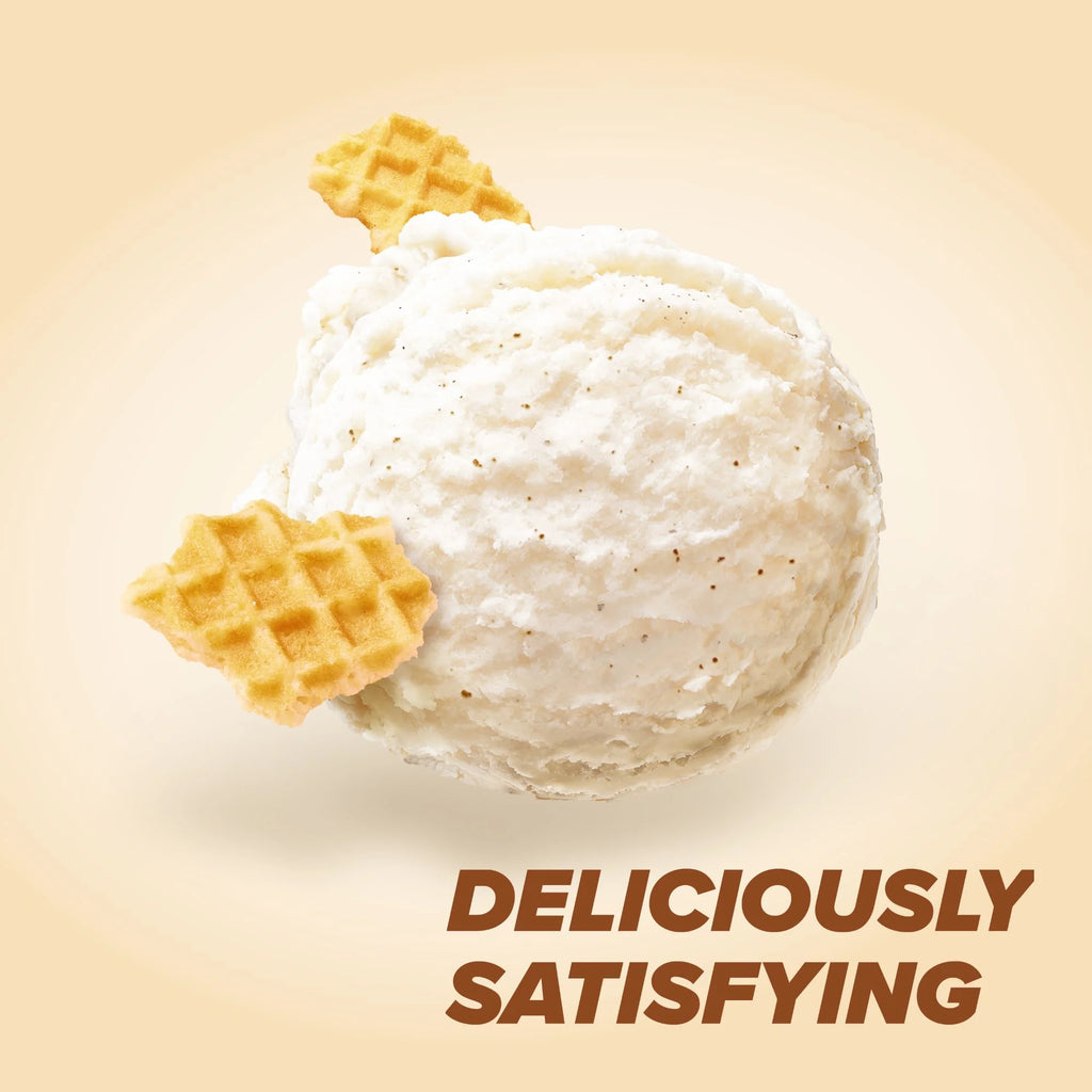 Indulge in Delicious Vanilla Cream Whey Protein Powder - 25G Protein per Serving, 1.75 Lbs