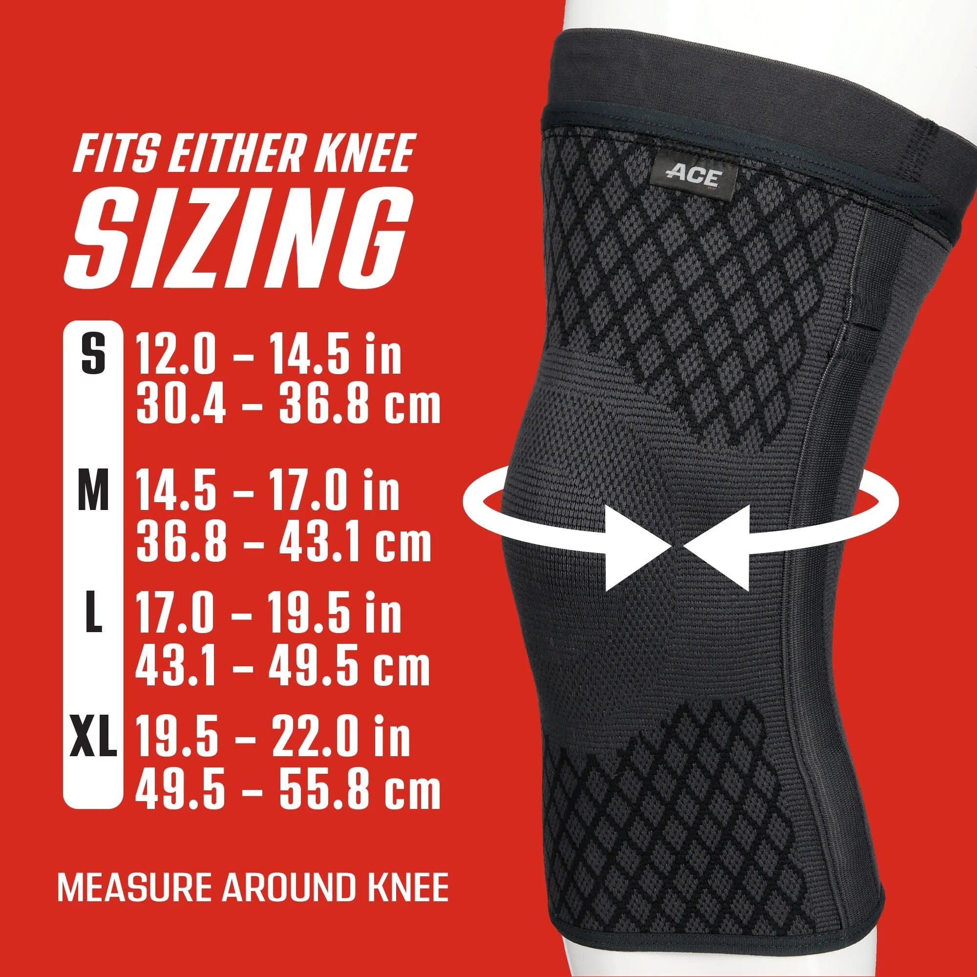 Ultimate Flex Comfort Compression Knee Sleeve with Stabilizers - Large/X-Large for Superior Support and Pain Relief