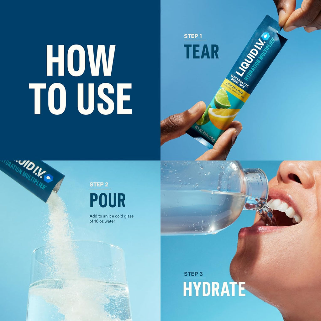 Hydration Multiplier® Watermelon Flavor - Refreshing Electrolyte Powder Drink Mix (16 Servings)