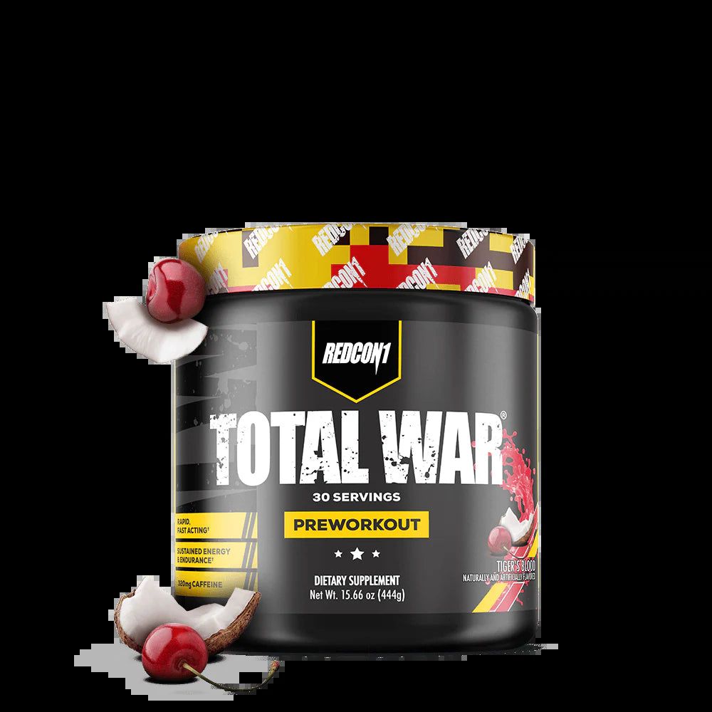 Ignite Your Workout with TOTAL WAR Preworkout Energy Booster!