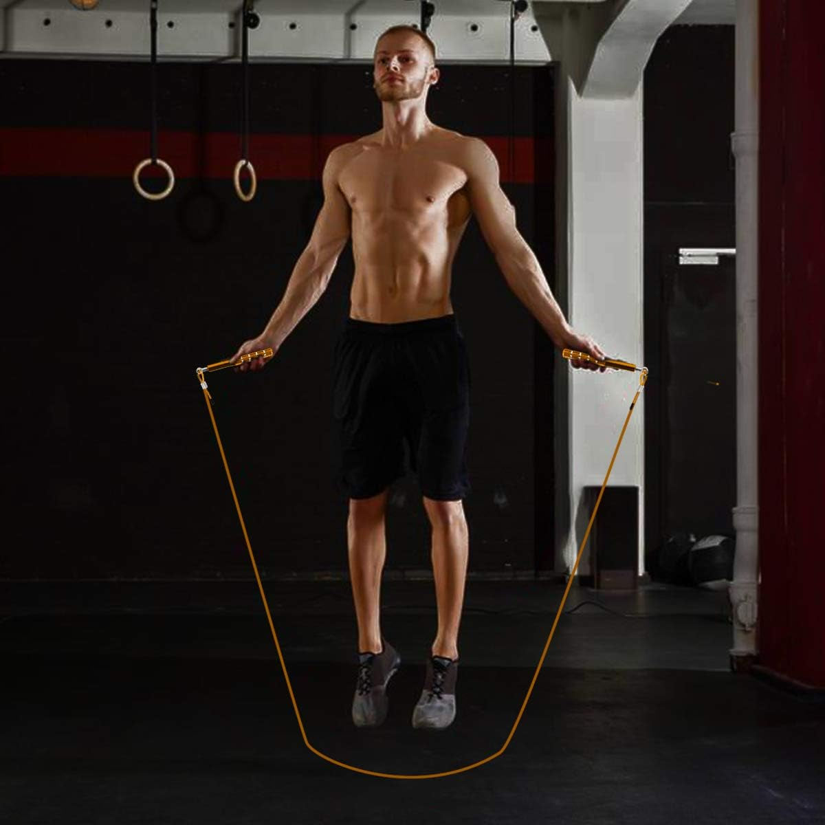 Speed Jump Rope - Adjustable Skipping Rope for Fitness Training, Perfect for Adults and Kids!