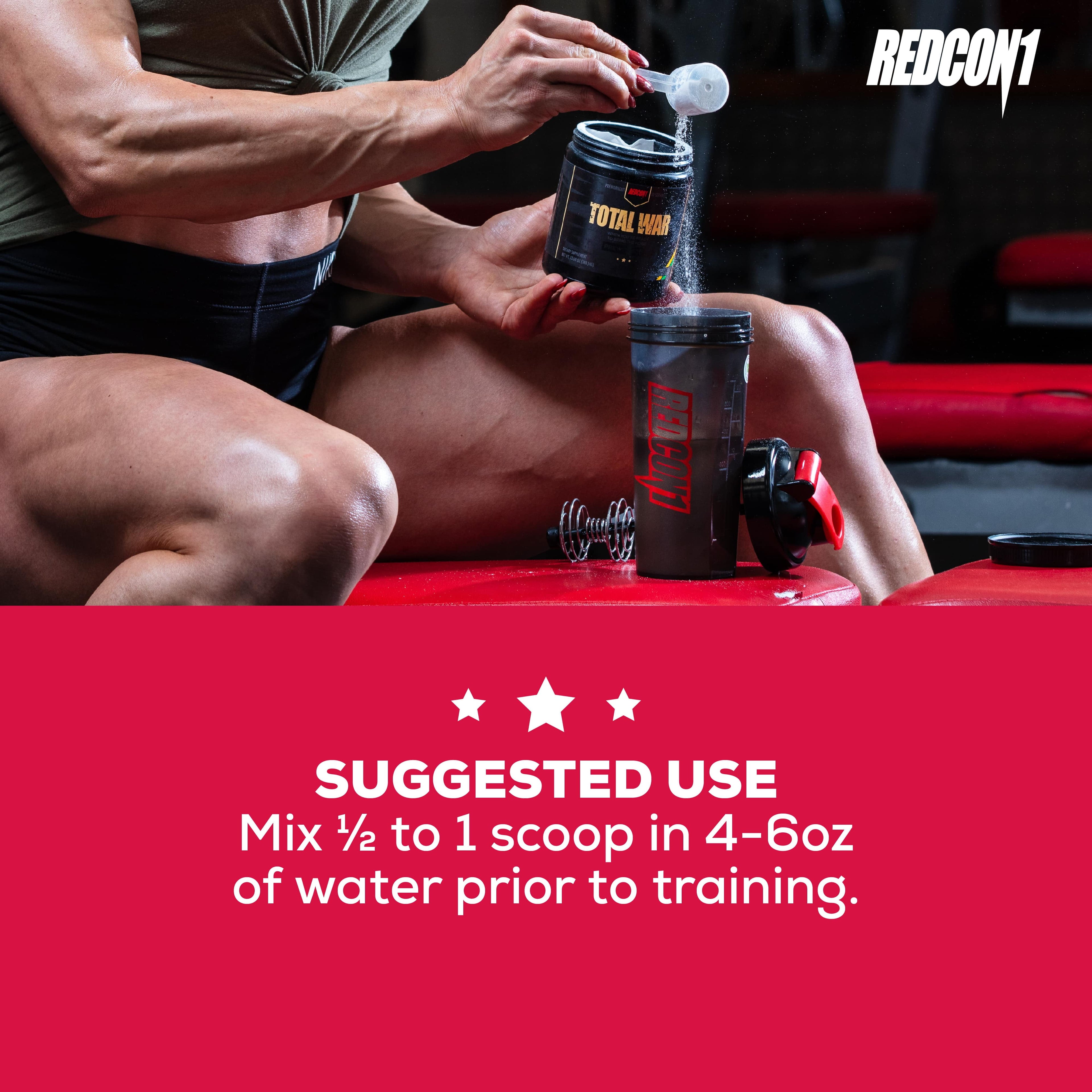Total War Strawberry Kiwi Pre-Workout Powder - Unleash Energy & Focus with 30 Powerful Servings!