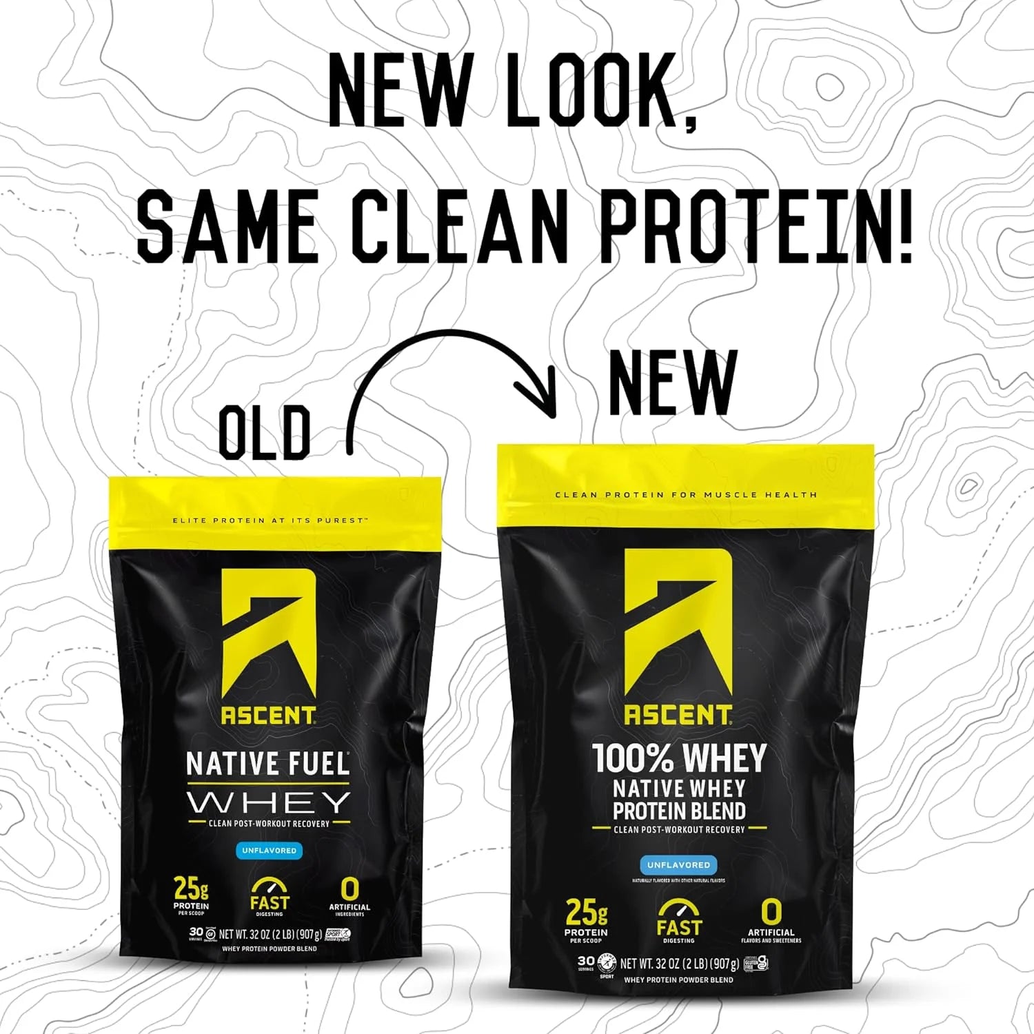 Premium 100% Whey Protein Isolate - Unflavored 2 Lb for Optimal Post Workout Recovery