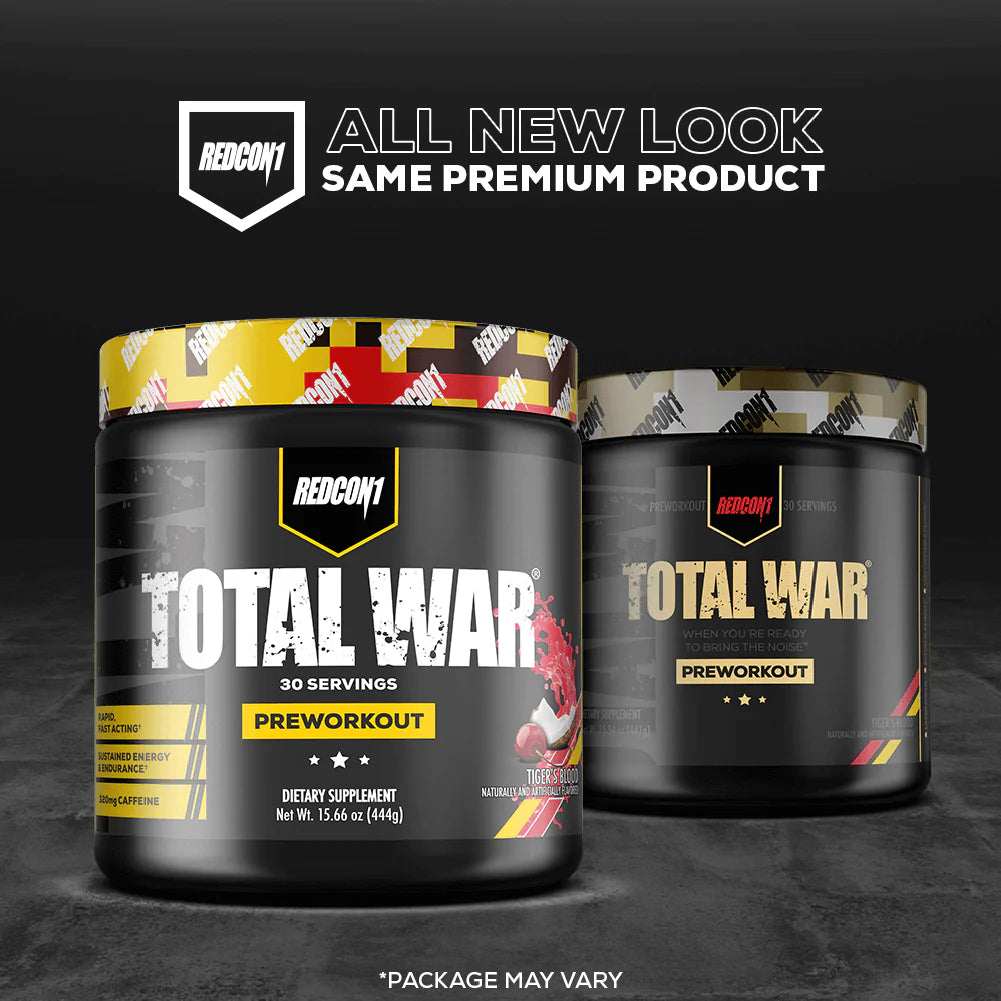 Ignite Your Workout with TOTAL WAR Preworkout Energy Booster!