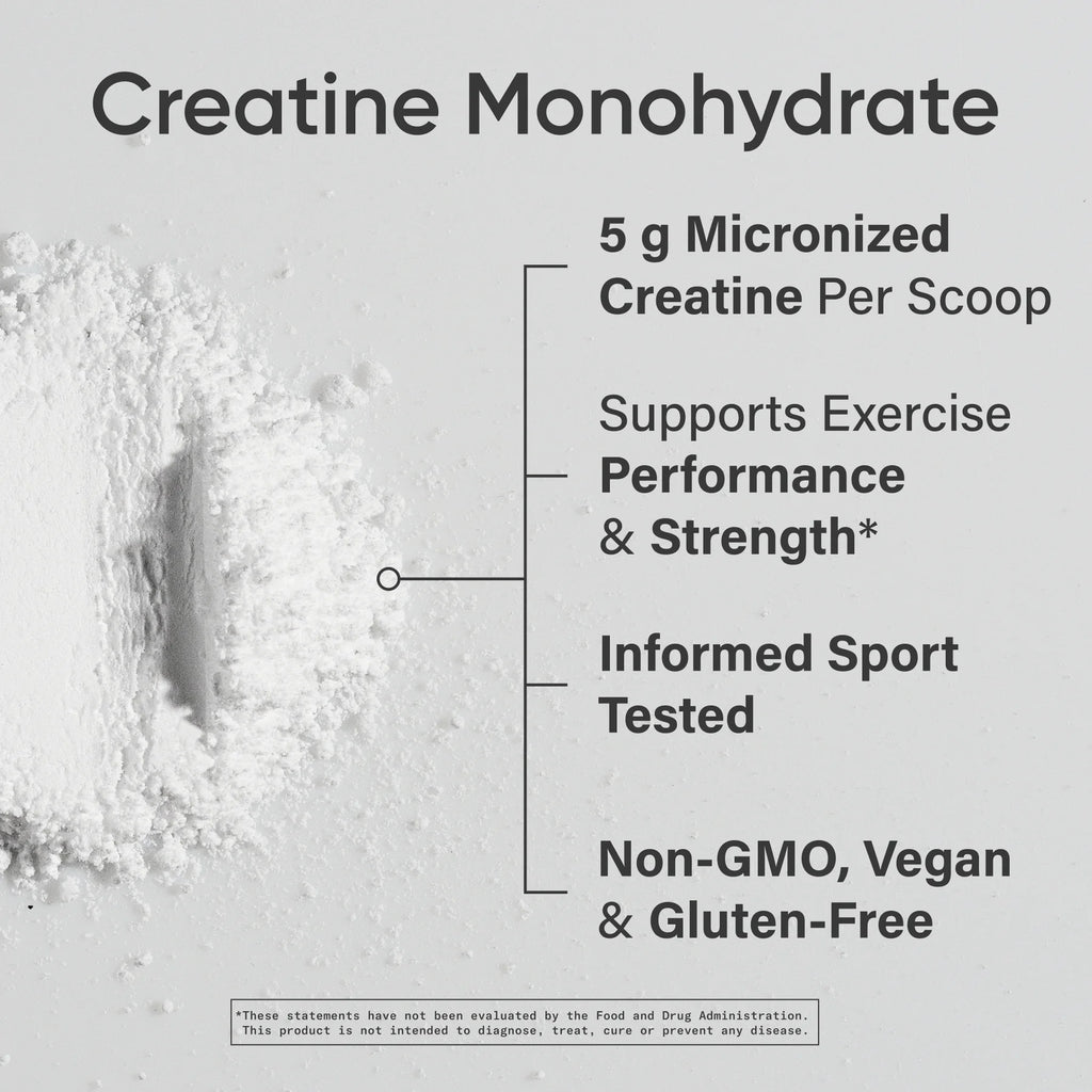 Premium Micronized Creatine Monohydrate - 5G Per Serving, 60 Servings for Ultimate Performance and Muscle Growth - 10.58 Oz