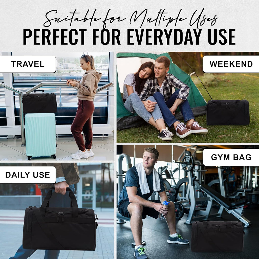 Heavy Duty Multi Pocket Durable Sports Gym Equipment Travel Duffel Bag