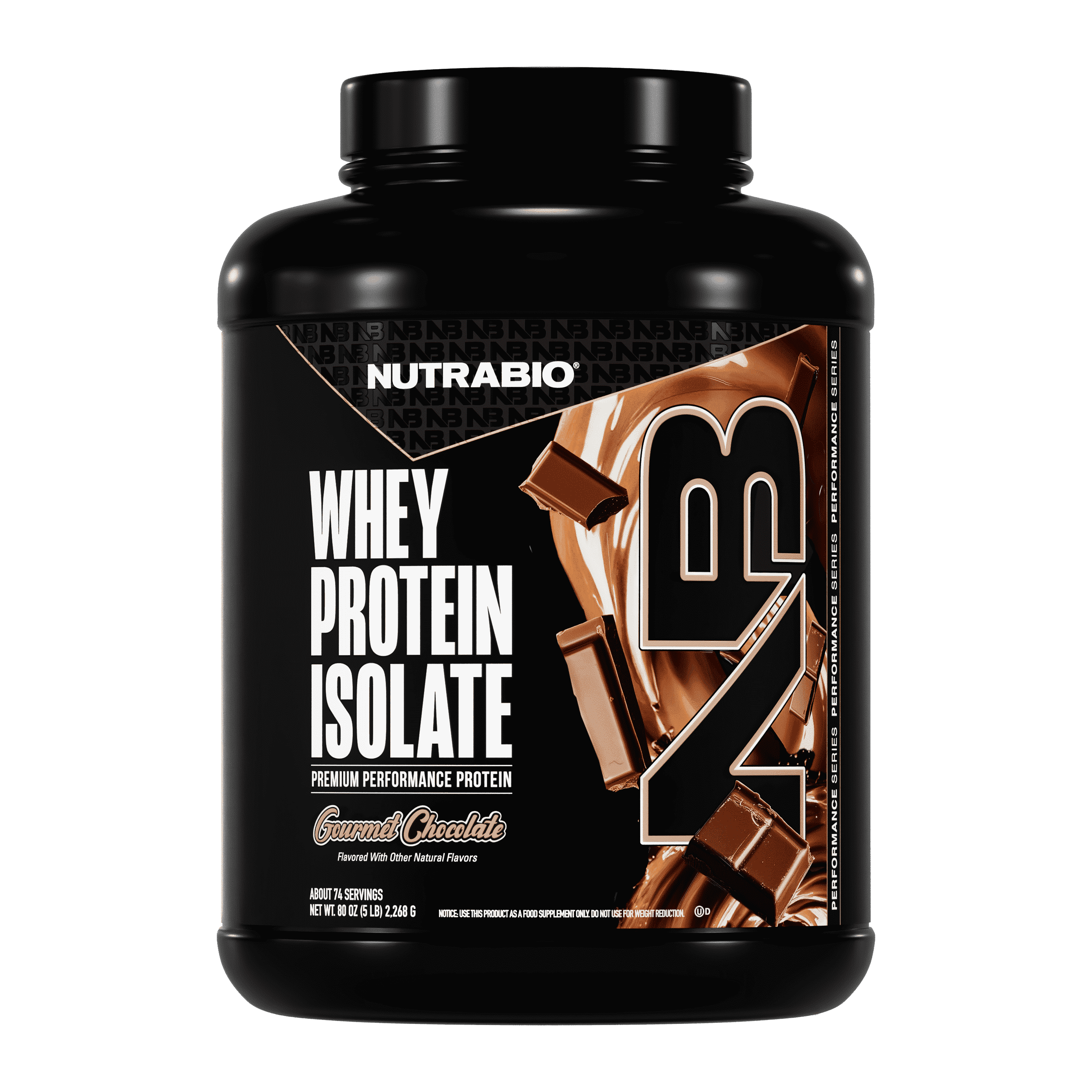 Premium Whey Protein Isolate - 25G Protein per Scoop, Complete Amino Acid Profile, Soy & Gluten Free, Non-GMO Gourmet Chocolate, 5 Lbs - No Fillers!