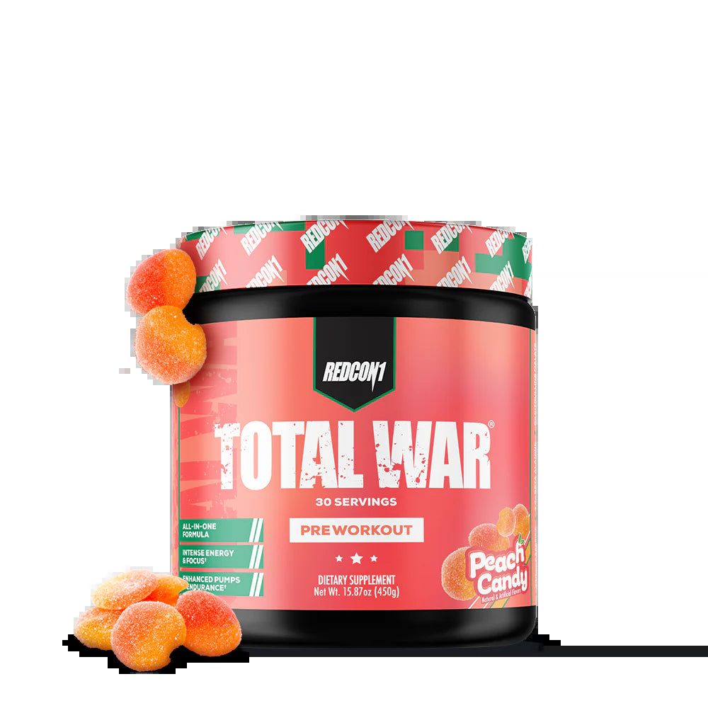Ignite Your Workout with TOTAL WAR Preworkout Energy Booster!
