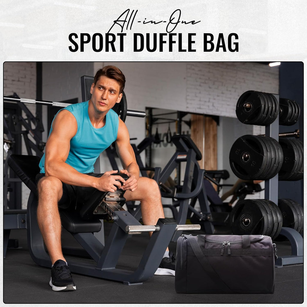 Heavy Duty Multi Pocket Durable Sports Gym Equipment Travel Duffel Bag