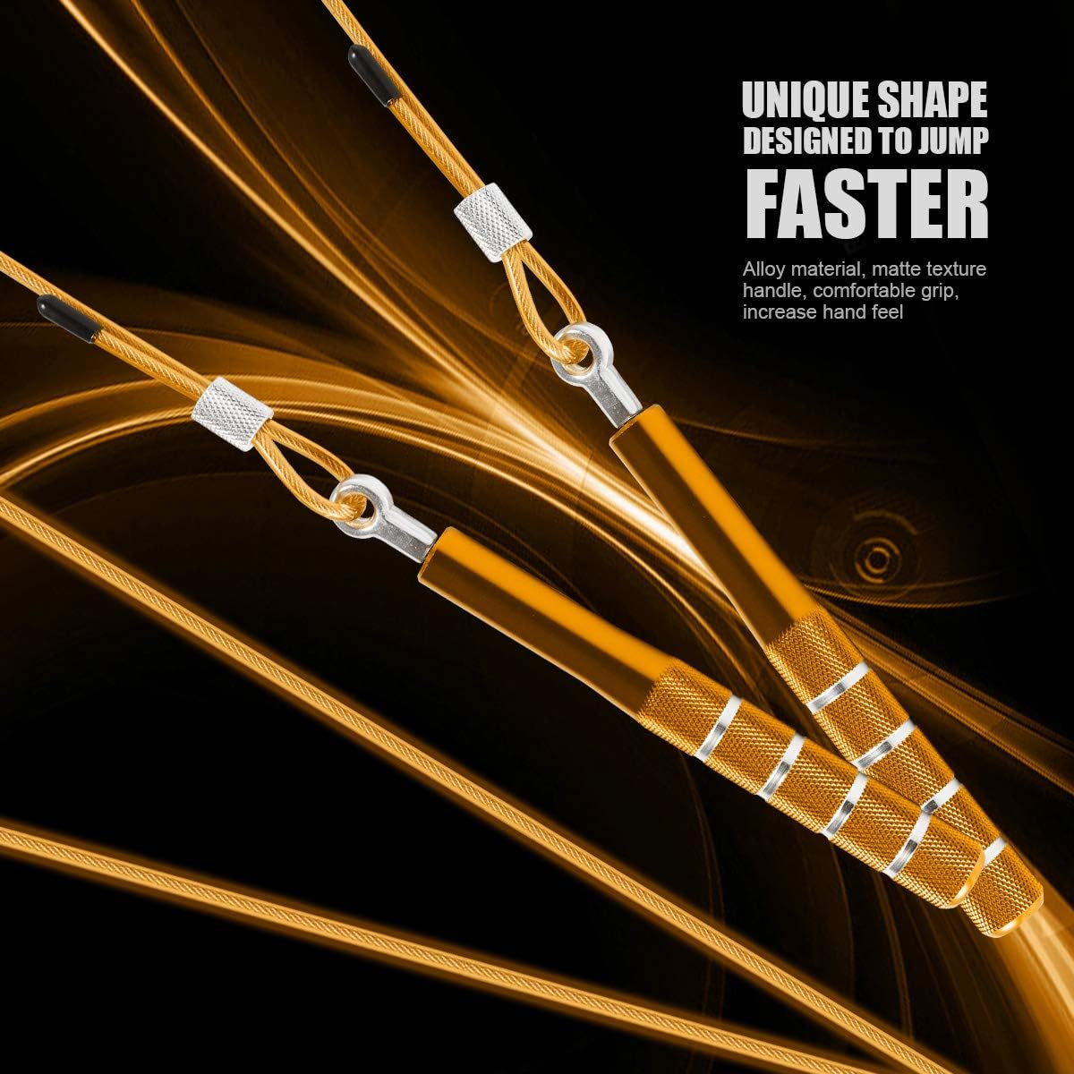 Speed Jump Rope - Adjustable Skipping Rope for Fitness Training, Perfect for Adults and Kids!