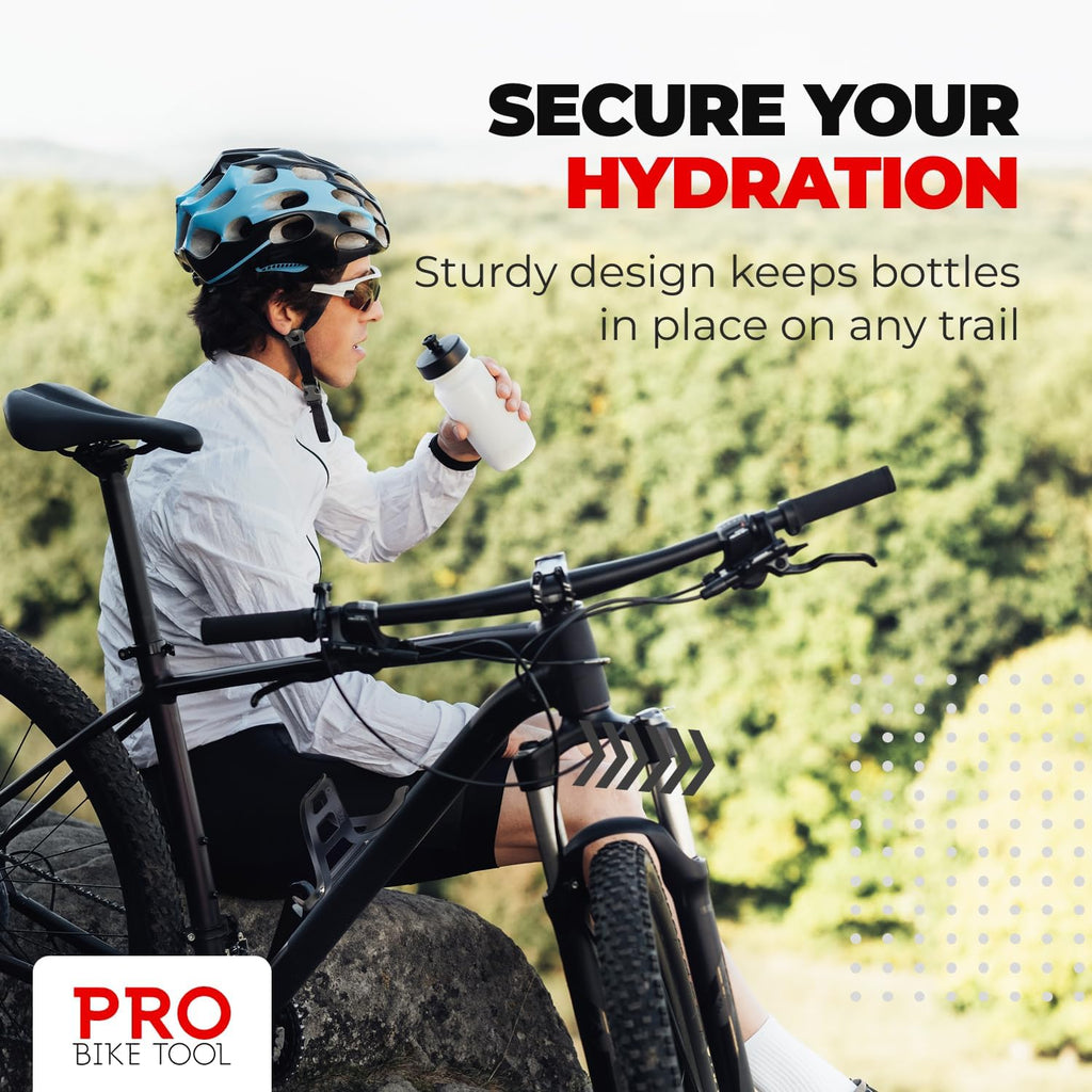 Lightweight and Durable Bike Water Bottle Holder for Road and Mountain Biking
