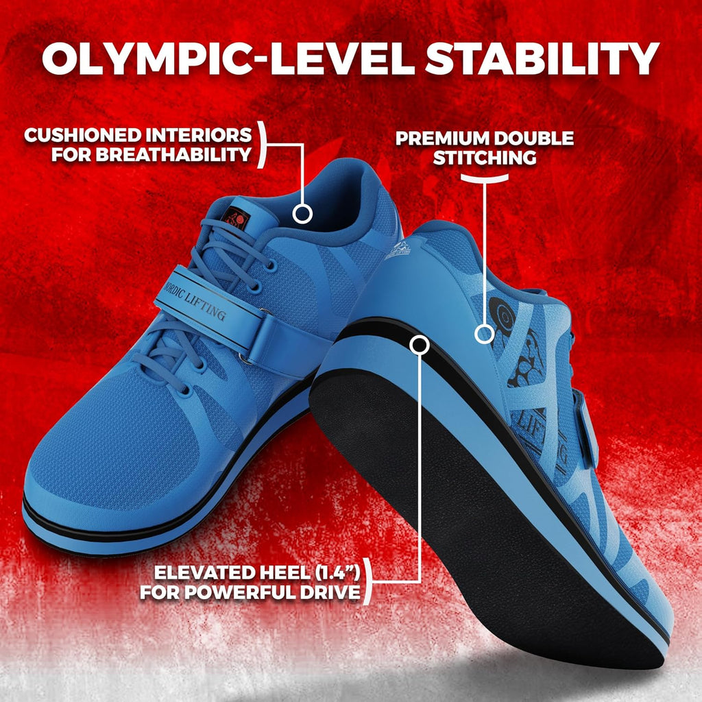 MEGIN Deadlift Shoes: Optimal Performance for Powerlifting and Weightlifting with Non-Slip Sole for Enhanced Grip