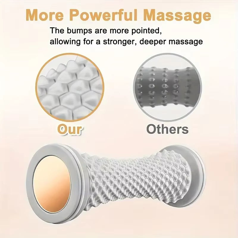 Ultimate Foot Massager Roller - Relieve Plantar Fasciitis & Relax Muscles with Yoga Massage Ball