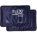 Flexikold Gel Ice Packs - Reusable Knee Wraps for Injury & Pain Relief - 2PK