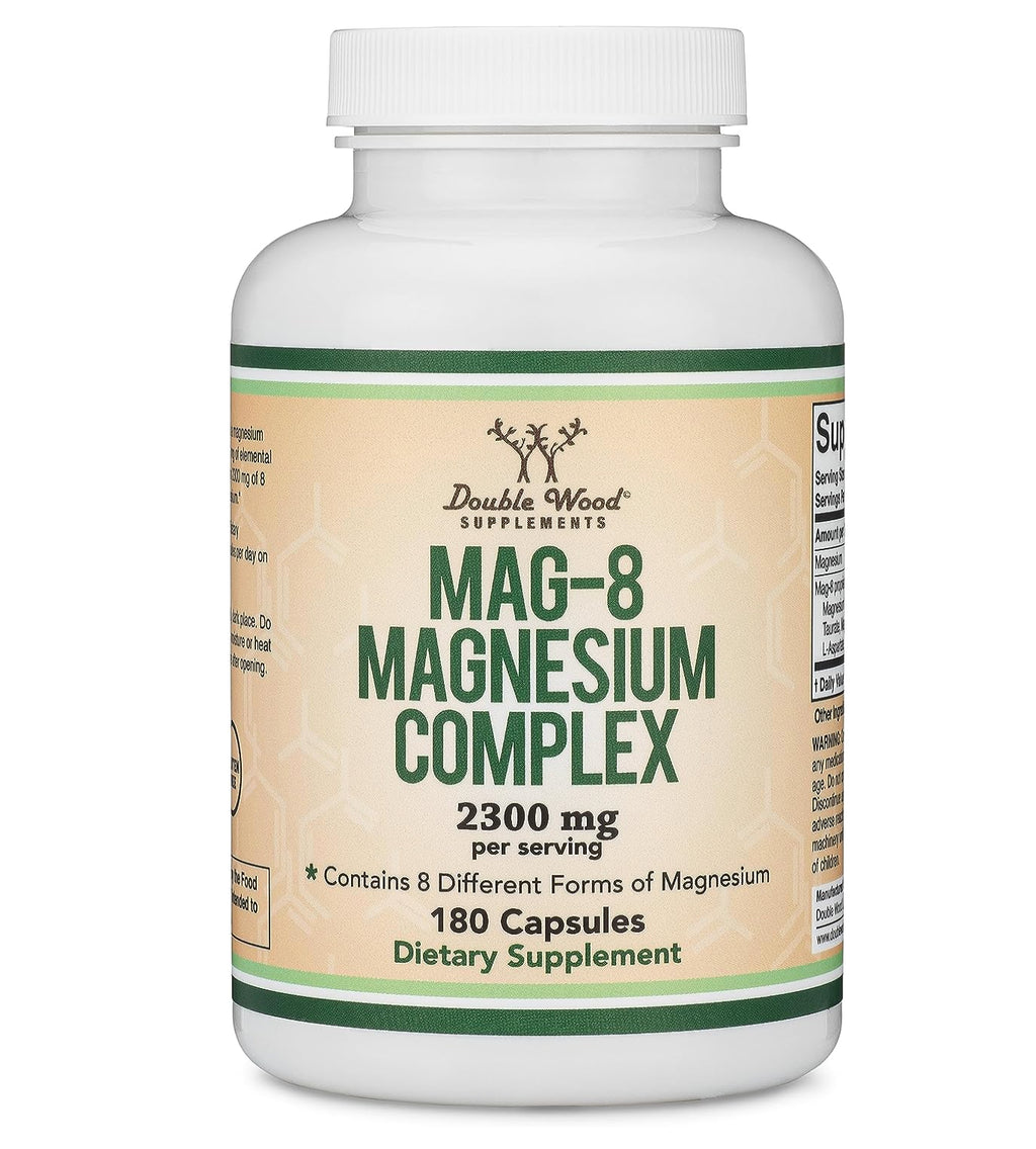 Magnesium Complex Supplement - 180 Caps for Joint Health & Relaxation Support - 2300mg Formula