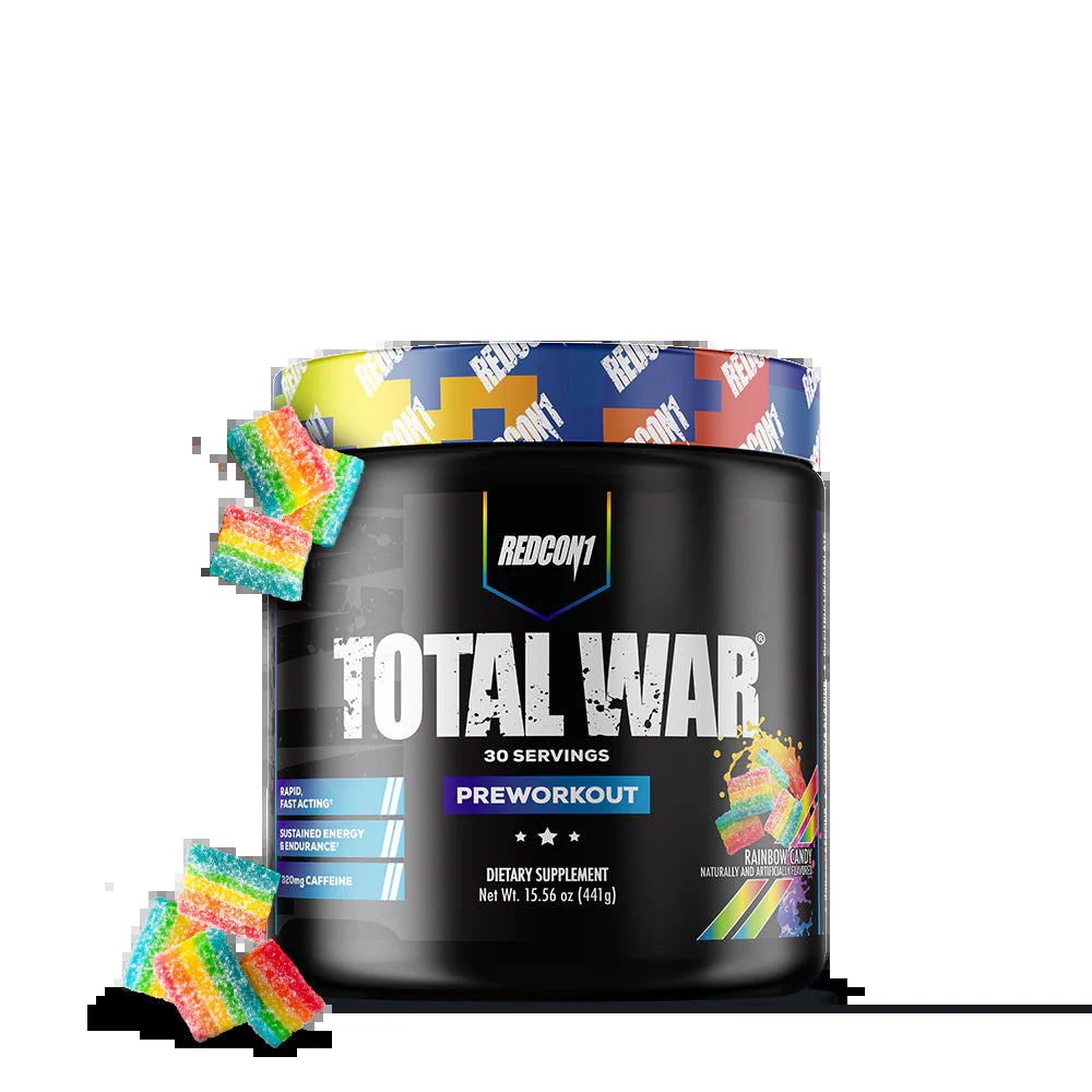 Ignite Your Workout with TOTAL WAR Preworkout Energy Booster!