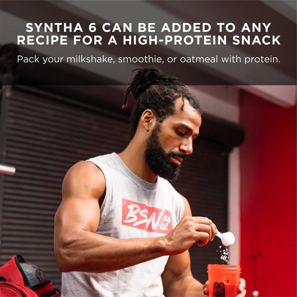 Indulge in Delicious Chocolate Syntha 6 Whey Protein Powder - 2.91Lb for Ultimate Muscle Growth & Recovery!