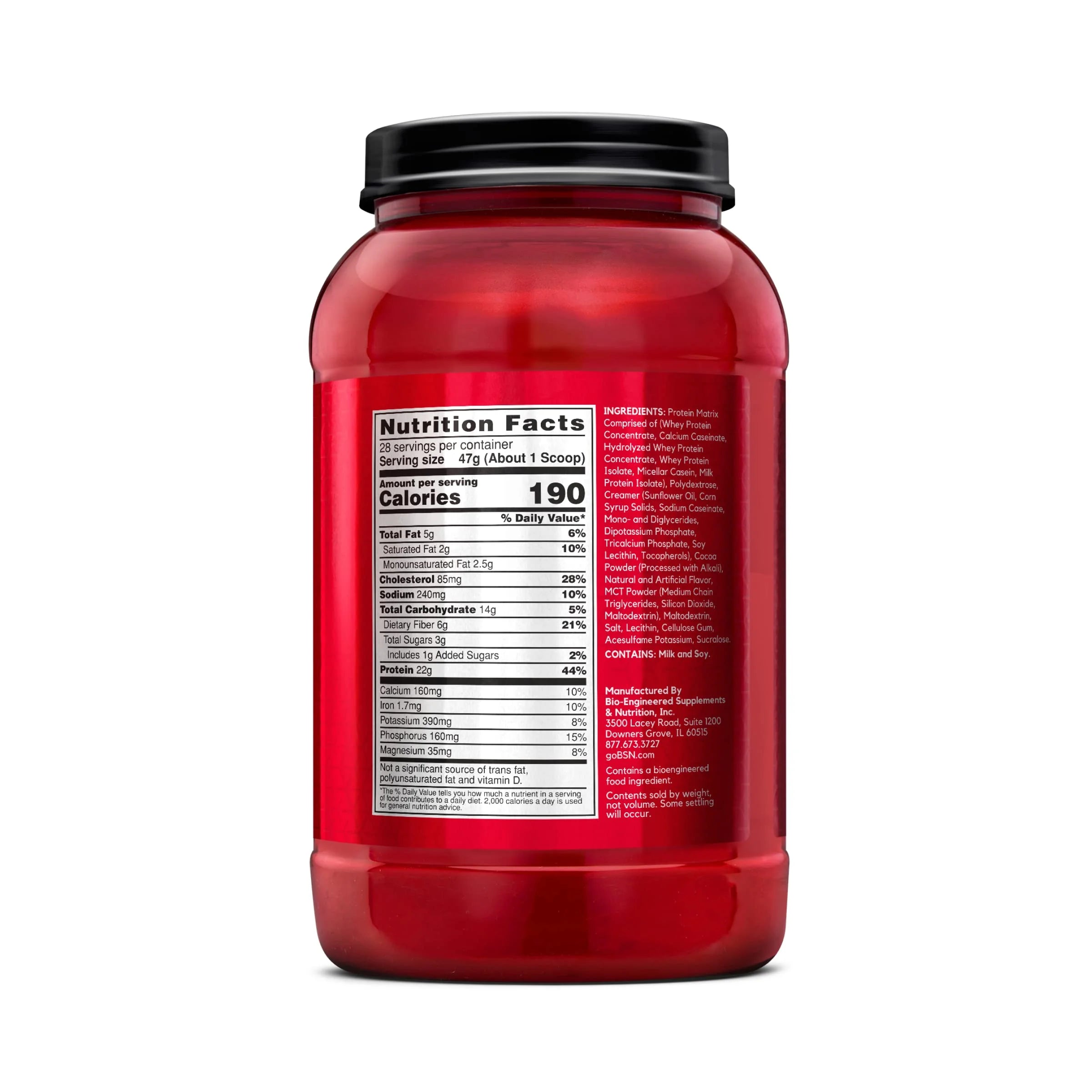 Indulge in Delicious Chocolate Syntha 6 Whey Protein Powder - 2.91Lb for Ultimate Muscle Growth & Recovery!