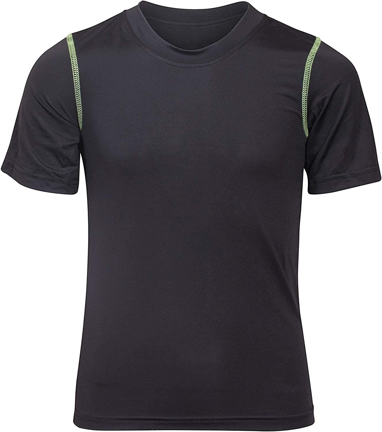 Boys' 4-Pack Active Dry Fit Shirts - Ideal for Young Athletes