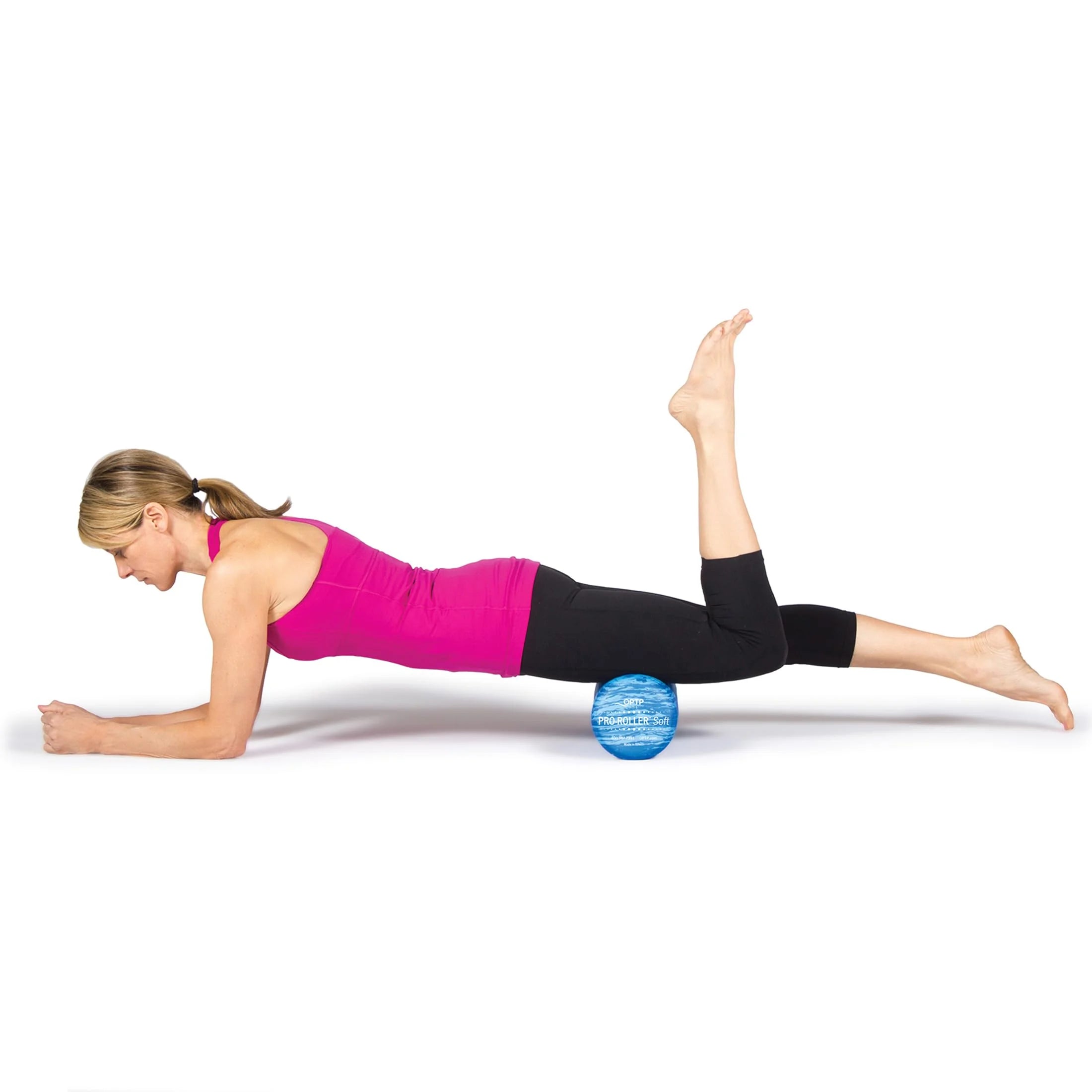Pro-Roller Soft Density Foam Roller - Ideal for Physical Therapy, Pilates, Yoga, and Muscle Recovery - 36" x 6" Blue Foam Roller